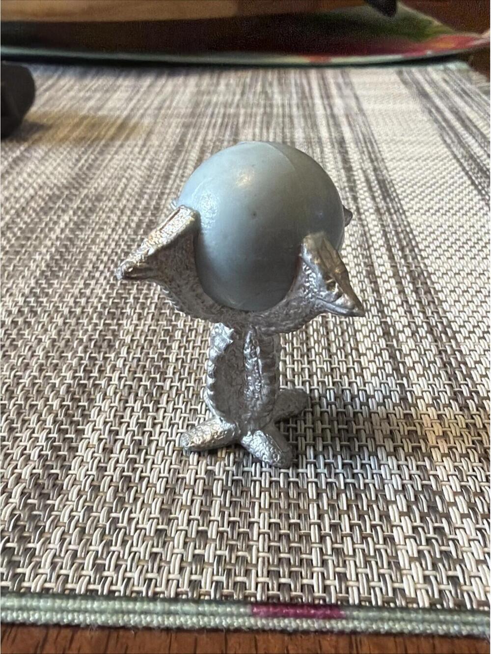 1982 Advanced Dungeons and Dragons TSR Fire Elemental Crystal Ball Rubber